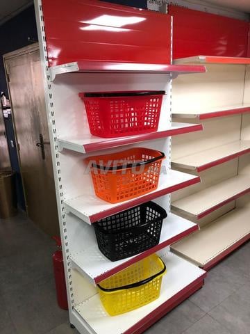 RAYONNAGE SUPERMARCHÉ PRÊT A MONTER