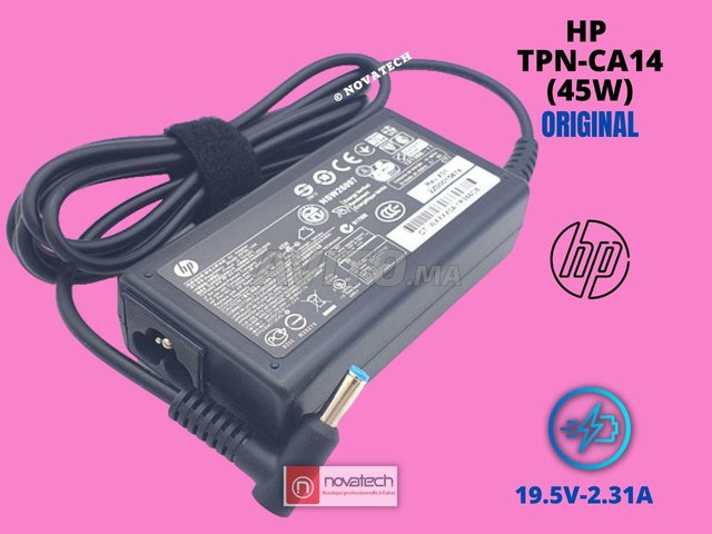 Chargeur PC HP-Laptop 45 W 19.5V 2.31A Original - 1