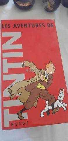 علبة من ٠٦ أقراص دي في دي TINTIN