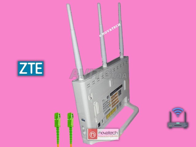 Routeur ZTE F680 fibre optique WIFI Bi-Bande 5GHZ - 5