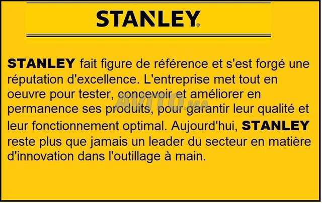 STANLEY Niveau Laser Croix Faisceau Rouge neuf - 14