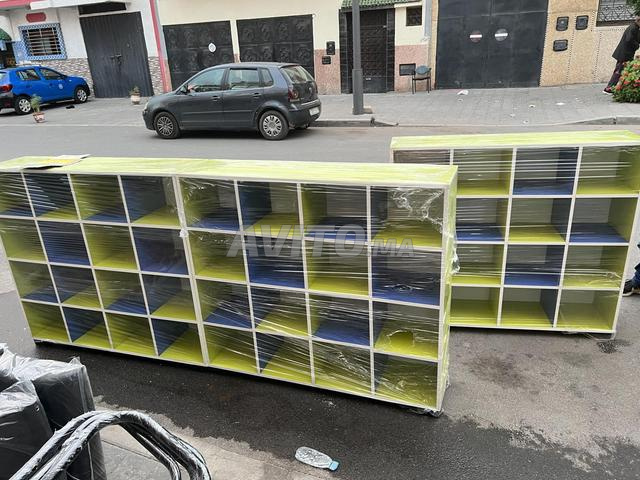 مكتبة خزائن تخزين مدرسية