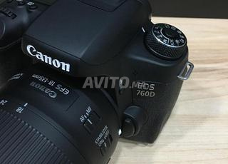 Canon 760D avec 18-135mm Nano Stm etat Comme Neuf
