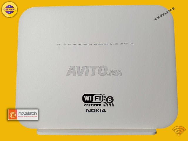 Routeur-Fibre Optique NOKIA G-2426G-A Wifi6-AX3000 - 2