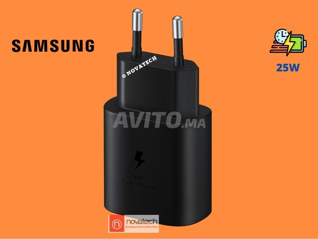 Chargeur Samsung Ultra-Rapide 25W USB-C - Sans câble prix Maroc