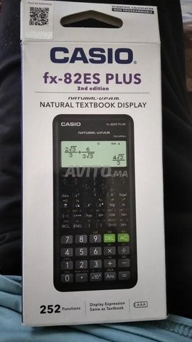 Casio FX-82ES Plus-2 Calculatrice Scientifique 252 Fonctions
