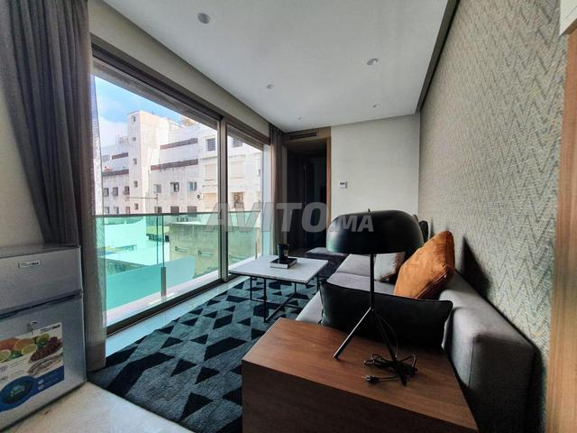 studio meublé à louer à Triangle d'or Casablanca