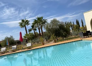 luxueuse villa dans un domaine sur rte ourika 