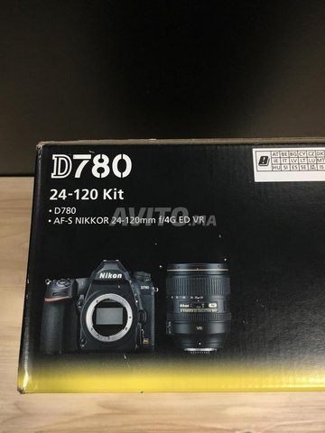 Nikon D780 FX Avec Objectif 24-120VR f4 Neuf 