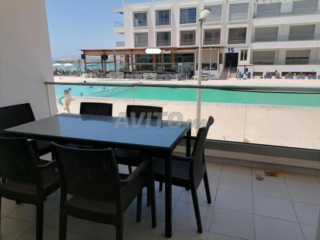 Bel appart piscine vers la mer Agadir Aourir - 2