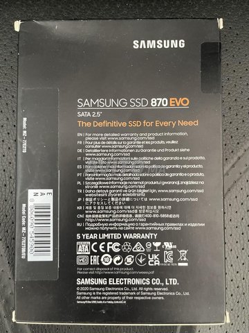 Samsung SSD 870 EVO 2To 2TB  Accessoires informatique et Gadgets