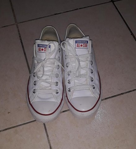 blanche converse 42 43 Chaussures Casablanca Avito.ma