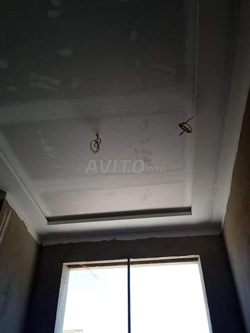 Faux plafond amstroung et placo plâtre BA13