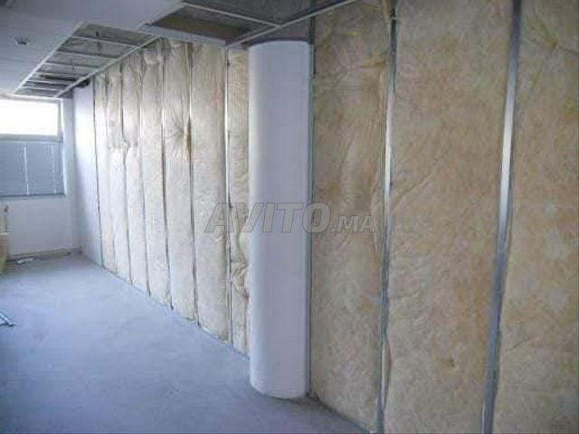 Faux plafond amstroung et placo plâtre BA13 - 2