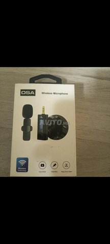 OSA Micro Cravate sans Fil, Micro Cravate pour Caméra/iOS/Android