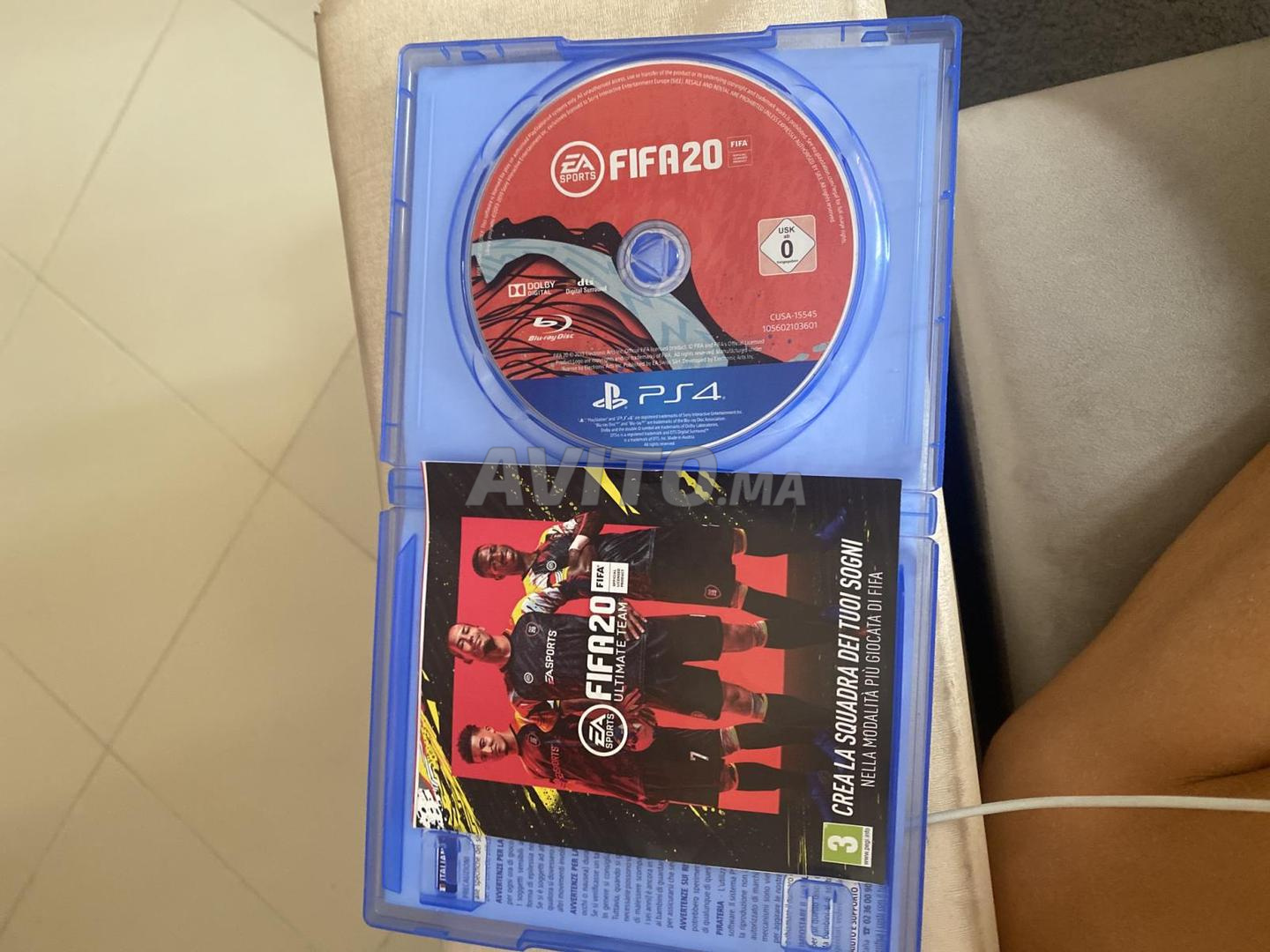 Fifa 20 Midia Fisica Ps4 Midia Fisica Cd Usado + Nf - Escorrega o Preço