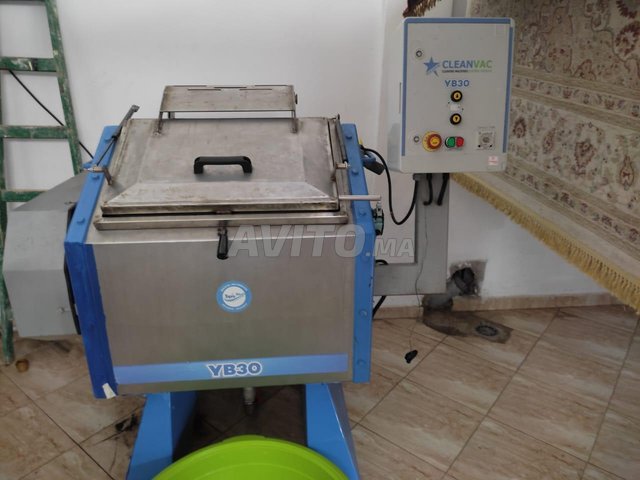 Vente de matériel de lavage industriel de tapis 