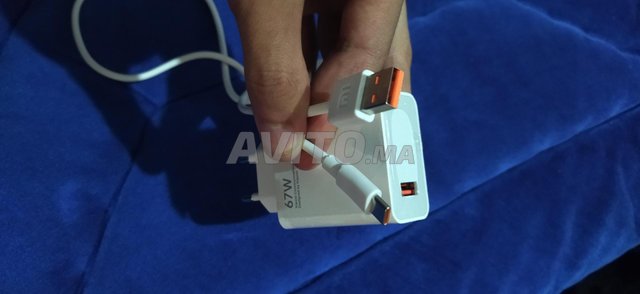 Chargeur rapide Xiaomi 67W et chargeur de câble de Maroc