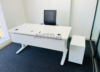 Bureau Actiu électrique 160×80 cm caisson Offert