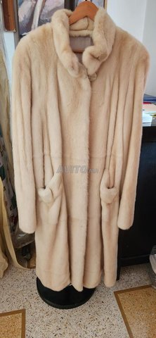Manteau en fourrure vison veritable de russie 