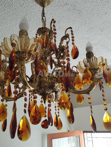 lustre et 2 appliques murales 