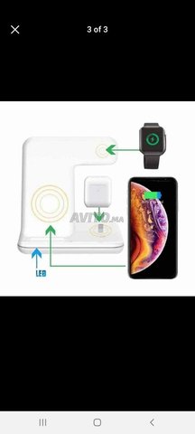 wireless charger 3 in 1 15w fast charge