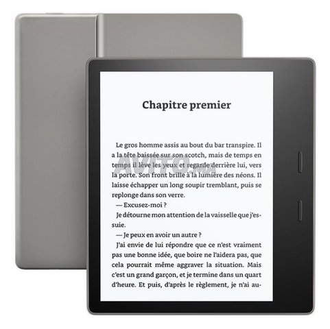 Kindle Oasis maintenant avec lumière chaude réglab