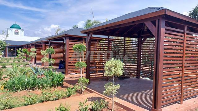 pergola en bois
