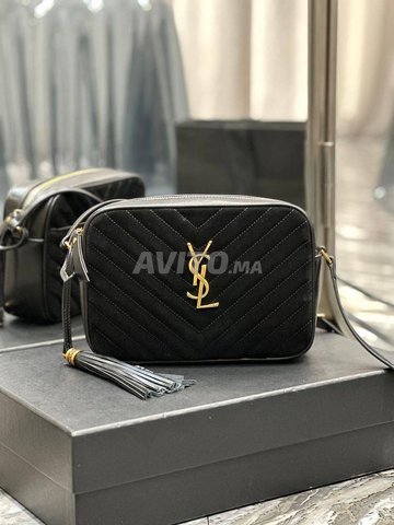 Yves saint on sale laurent sac velours