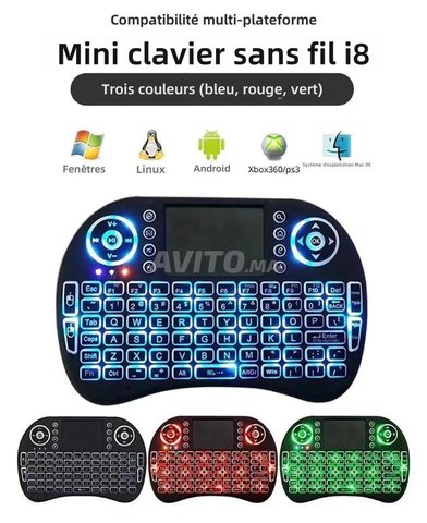 Mini clavier sans fil rechargeable