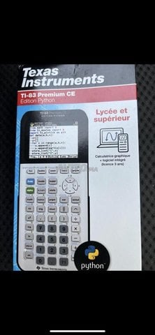 Calculatrice Graphique TI 83 Edition Python Neuve, Accessoires  informatique et Gadgets à Casablanca