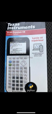 Texas Instruments TI-83 Premium CE - Bleu - Calculatrice