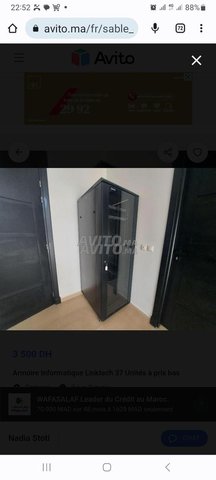 4 armoire informatique 3M 42U 80cmx80cm×h 2.05m/ - 2