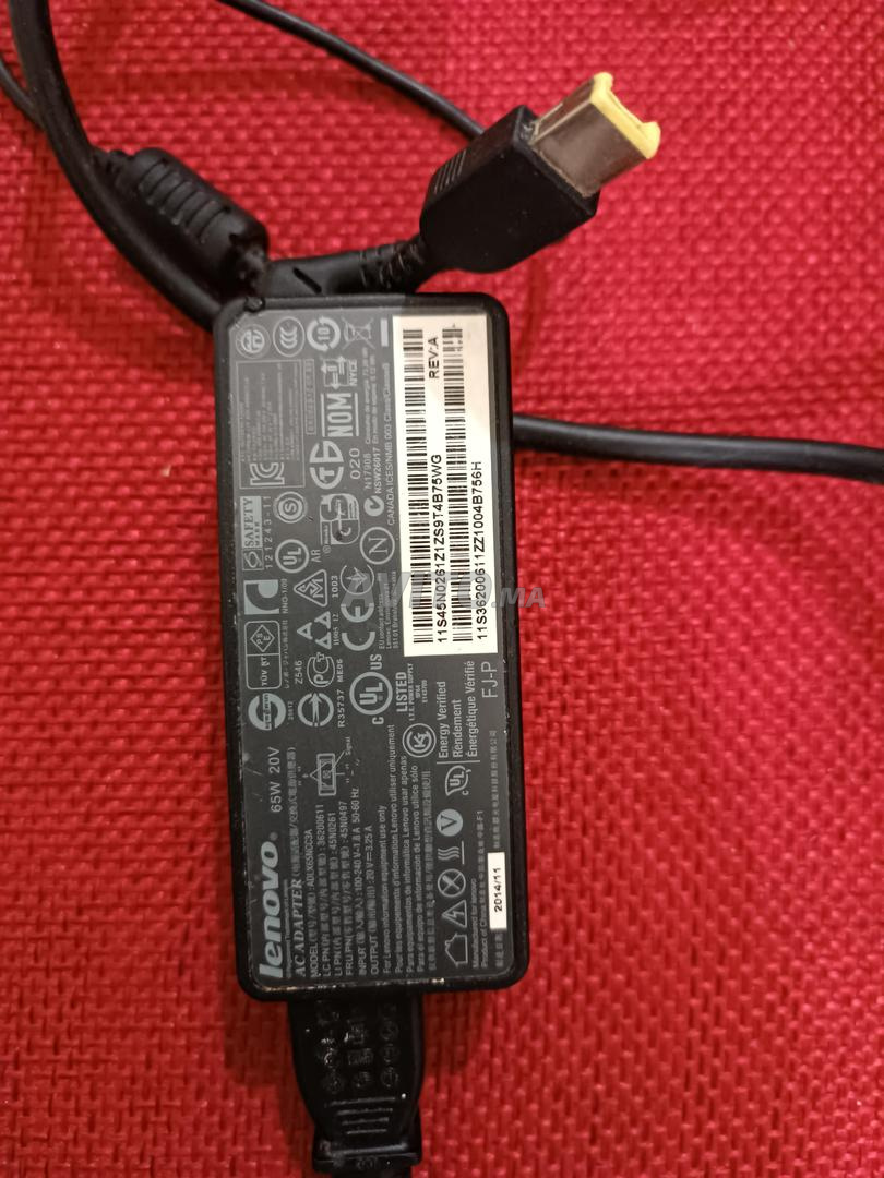 Chargeur Lenovo 65W Standard - USB Type C (USB-C) (4X20M26272) prix Maroc