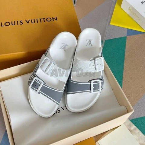 Sandales En Cuir Louis Vuitton