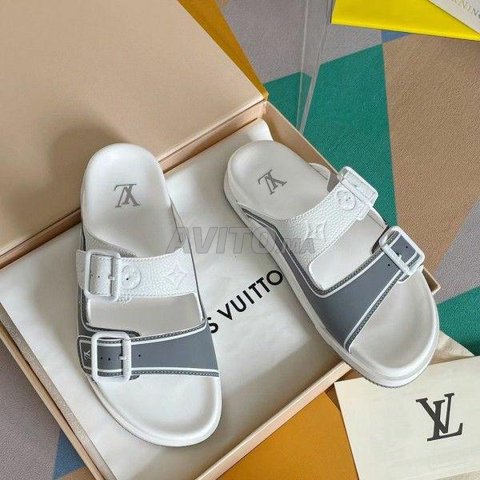 Sandales Louis Vuitton en Cuir Homme, Chaussures à Casablanca