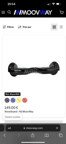 HOVERBOARD MOOVWAY NEUF
