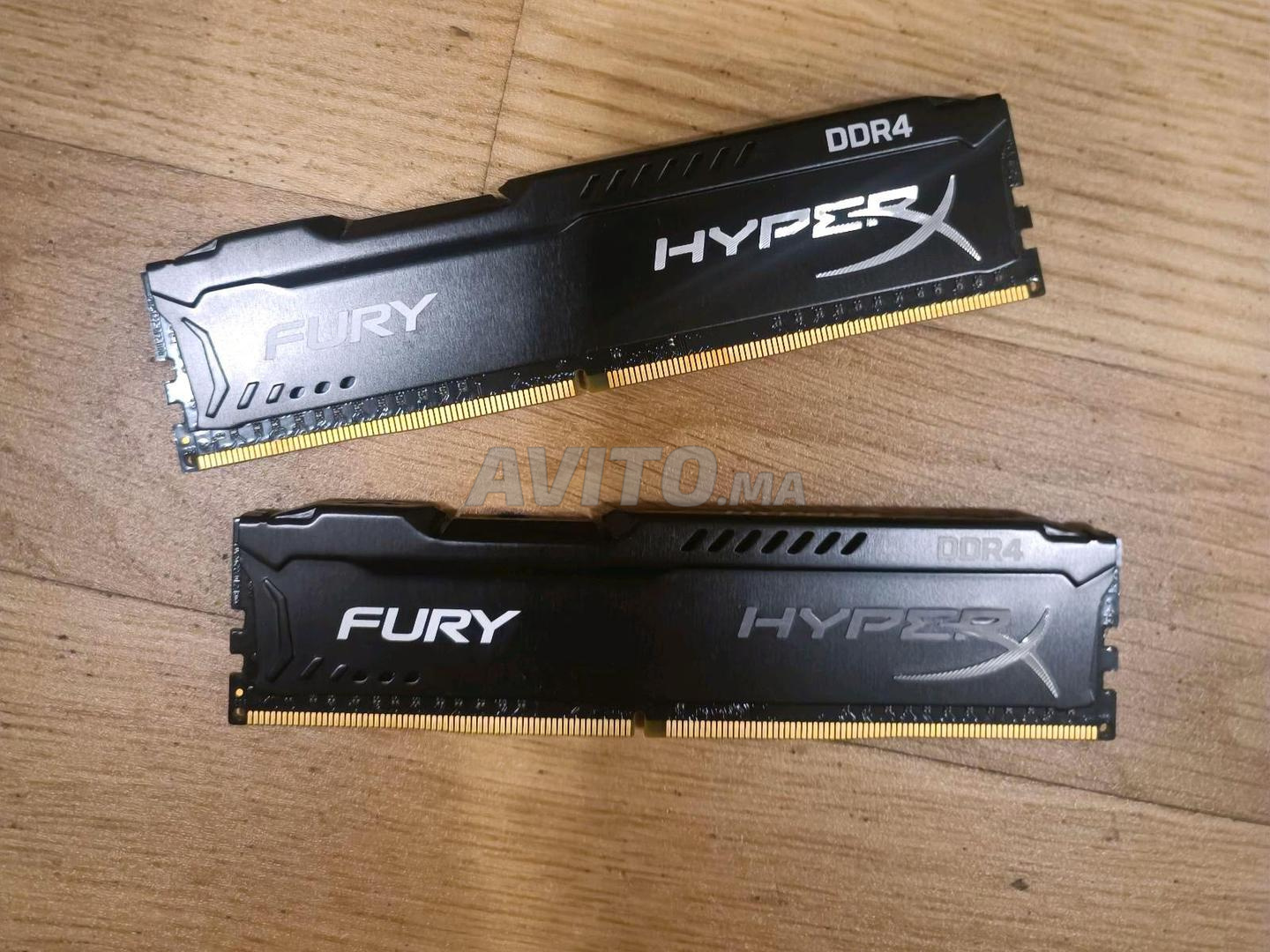 RAM HyperX Fury 16 Go DDR4 3600 MHz 2x8Go - PCSTORE MAROC