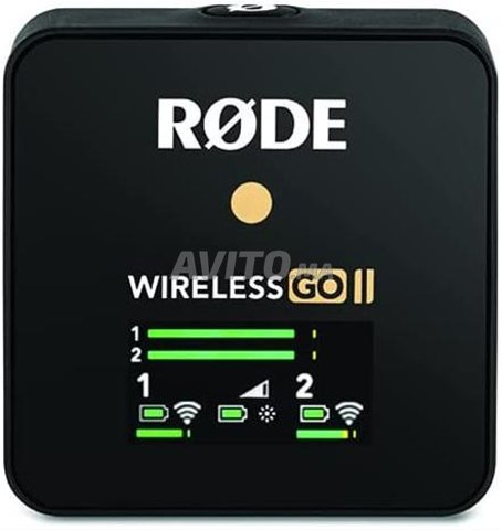 Système sans fil double canal RØDE Wireless Go II Maroc