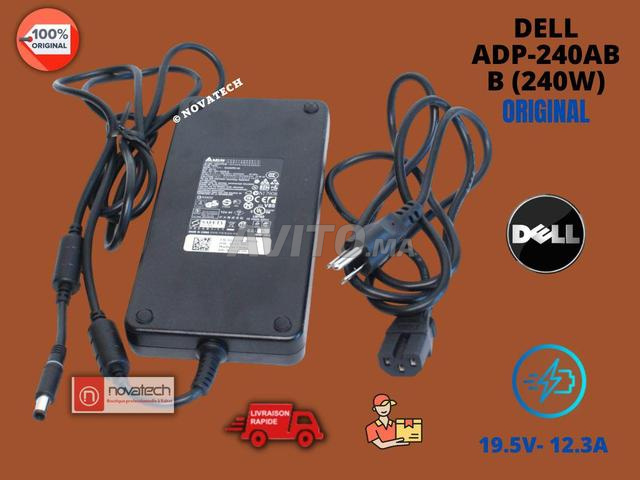 شاحن PC محمول Dell /19.5V 12.3A 240W أصلي