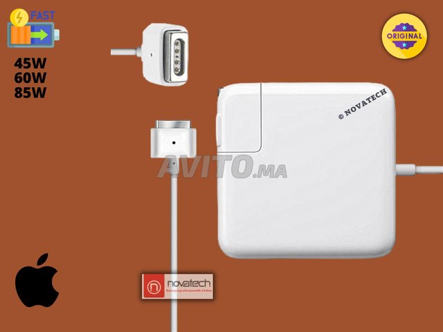 Chargeur de Macbook Pro*Air*Retina 45W/60W/85W, Accessoires informatique  et Gadgets à Rabat