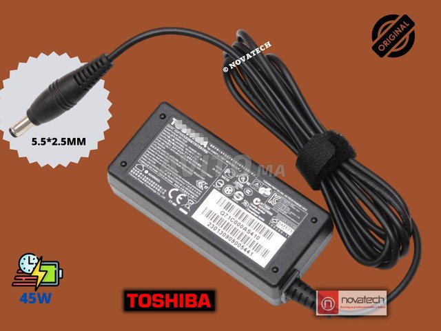 Chargeur PC Portable Toshiba 19V/1.58A (5.5*2.5) - Planète Informatique