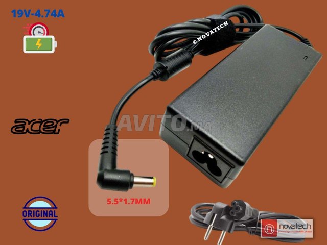 19V 3.42A 90W Laptop AC Adapter Chargeur d'alimentation pour