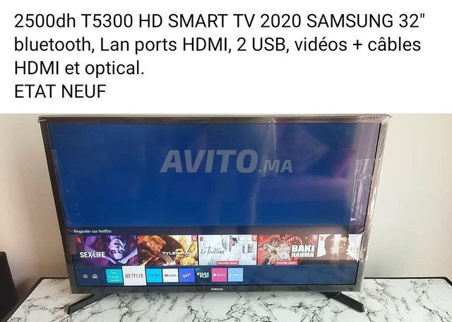 SMART TV SAMSUNG avec barre de son AERON