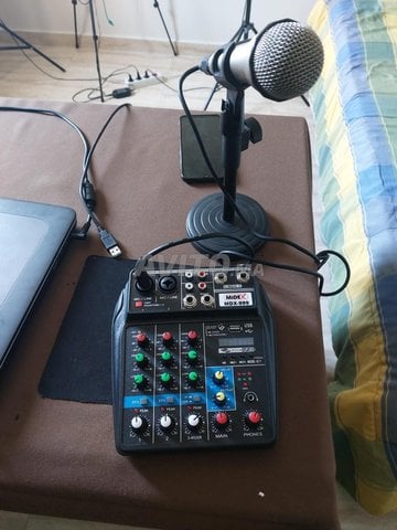 tablette de mixage de son