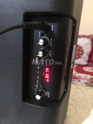 Enceinte LED Autonome sur Batterie - Festi Sound SRX 206 - 300W - USB SD  Bluetooth - Micro filaire - 2x Boomer 16cm à LED RVB