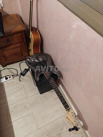 guitare squier affinity hh et ampli fender mustang