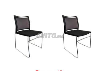 مجموعة كراسي زوار بتصميم نحيف من Haworth