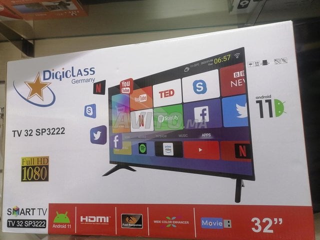 smart tv 32 DiGiclass germani android