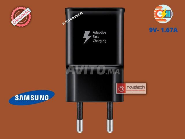 شواحن SAMSUNG اختيار أول سريع 9 فولت/1.67 أمبير 15 وات - 2